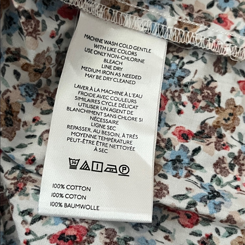 Anthropologie Multicolor Floral Mini Dress - Picture 9 of 10